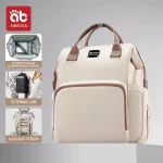 Sac à dos bébé multifonctionnel AIBEDILA sac à couches léger avec USB design moderne pratique pour maman style élégant qualité premium