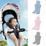Insert de siège bébé playkids pour poussette et siège auto ergonomique mousse douce texture hexagonale couleurs pastel design moderne matériau sûr garantie qualité