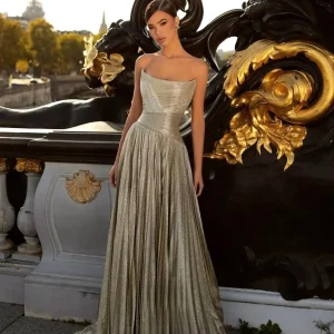 Robe longue formelle en satin personnalisée pour mamans occasion élégante soirée mariage maman de la mariée style rétro Dubaï Arabie Saoudite Robe longue formelle en satin personnalisée pour mamans occasion élégante soirée mariage maman de la mariée style rétro Dubaï Arabie Saoudite