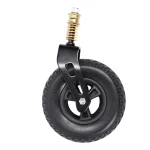 Roue avant universelle pour poussette 8 pouces robuste amortissement noir résistance durable facile montage