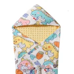 Couverture bébé Summer Lightweight sac de couchage été design dinosaures 01 an tissu doux intérieur cosy fermeture cordon usage nocturne comfort bébé sécurité style ludique accessoire puériculture