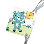 Livre en tissu éducatif pour nourrisson jouet d&rsquo;éveil tactile développement sensoriel matériau doux 安全 style cartoon couleurs apaisantes usage multiple