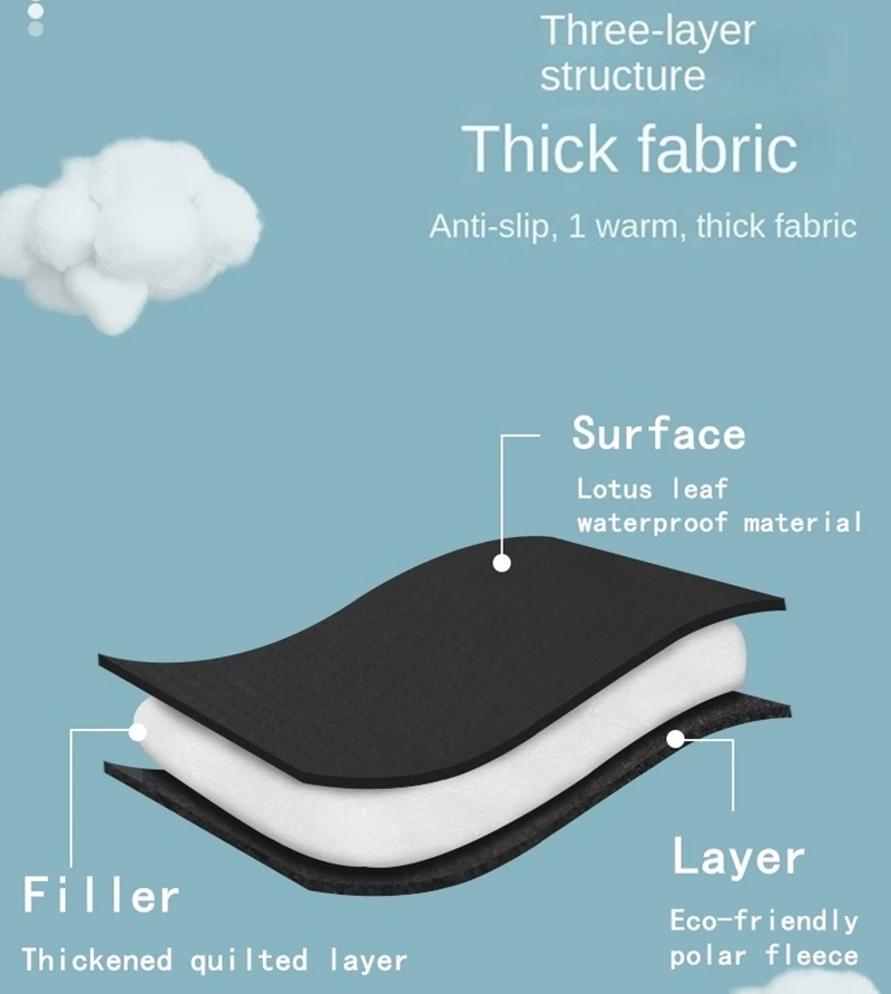 Chancelière universelle allweather pour poussette tissu épais moderne sécurisant hiver outdoor bébé 03 ans