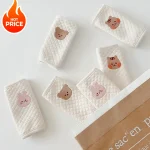 ProtègeMains Épais en Tissu Doux pour Bébé Accessoire de Cuisine Pratique et Sécuritaire Design Mignon avec Animaux pour la Protection des Poignets en Cuisine et Sécurité du Nourrisson