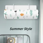 Bouclier de déflecteur d&rsquo;air climatisation bébé anticourant d&rsquo;air confort et sécurité style summer idéal pour poussettes portage bébé