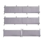 Ensemble de coussins de protection pour lit bébé parechocs rail berceau doublure lit bébé protection meuble cadeau nouveauné décoration intérieure moderne