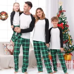 Costume de Noël 2025 Famille Unisexe Polyester Fête Hiver Pajamas 2 Pièces 713 Ans Doux Confort