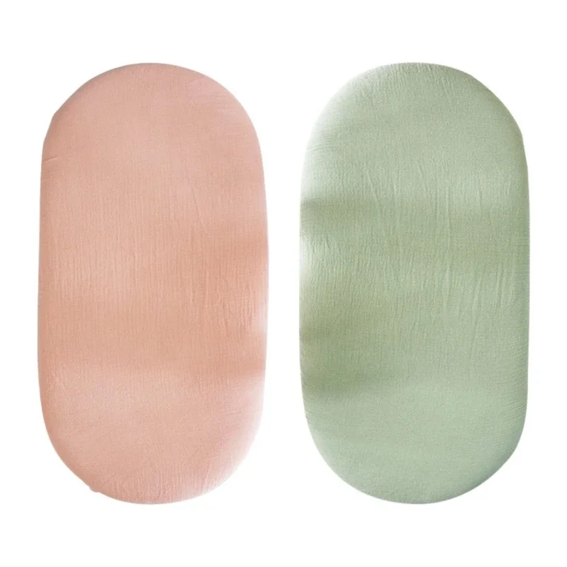 Draps élastiques respirants pour lit bébé doux hypoallergénique entretien facile 100% coton adaptés aux berceuses et lits parcs