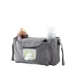 Sac de poussette multifonctionnel étanche avec plusieurs poches sac de rangement suspendu pour poussette sac à main pour maman soins pour bébé  Style 4