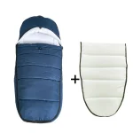 Couvrepieds chaud Cybex Eezy Twist Priam Balios  Sac de couchage isolant bébé 03 ans doux en fibre synthétique Ocean blue