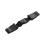 Sangle de sécurité voiture bébé ceinture antidérapante clip de poitrine accessoire de sécurité enfant boucle verrouillable noir