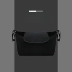Organisateur de sac à dos et sacoches poussette bébé noir polyvalent rangement pratique style moderne