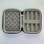 Boîte de rangement pour bijoux accessoires bébé matelassée compartiments fermeture éclair portable cadeau sécurité organisation