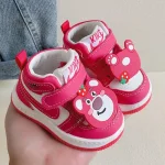 Chaussures Nike Disney Lotso Bear pour bébés garçons et filles baskets de première marche style décontracté confortable et sécuritaire pour enfants de 713 ans