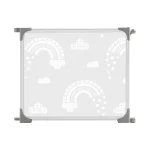 Parc à bébé portable en acier inoxydable design moderne matériau sécuritaire facile à assembler espace de jeu sécurisé pour enfant style épuré dimensions pratiques intérieur/extérieur