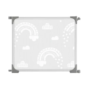 Parc à bébé portable en acier inoxydable design moderne matériau sécuritaire facile à assembler espace de jeu sécurisé pour enfant style épuré dimensions pratiques intérieur/extérieur Parc à bébé portable en acier inoxydable design moderne matériau sécuritaire facile à assembler espace de jeu sécurisé pour enfant style épuré dimensions pratiques intérieur/extérieur