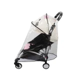 Housse de pluie transparente pour Babyzen Yoyo Yoya Vovo imperméable protège intempéries ventilation style moderne