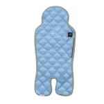 Sac de couchage bébé poussette landau siège auto matelassé polyester bleu clair moderne ZIP fermeture éclair