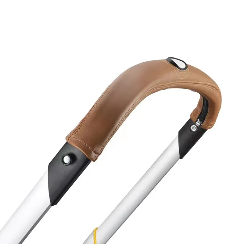 Couverture de protection en cuir PU pour poussette bébé compatible siège voiture Doona et poignée Foofoo confortable et durable