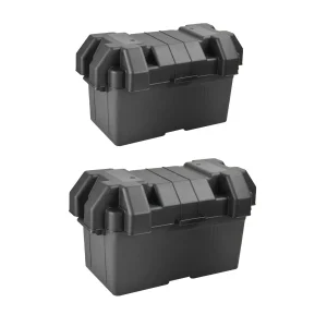 Boîte de rangement en plastique noir portable étanche multifonctionnelle conteneur de stockage organisation outils artisanat ménage durable anticorrosion Boîte de rangement en plastique noir portable étanche multifonctionnelle conteneur de stockage organisation outils artisanat ménage durable anticorrosion