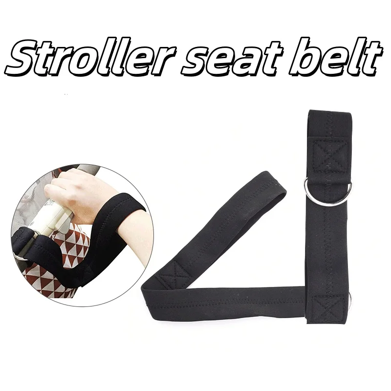 Ceinture de sécurité pour poussette bébé ceinture d’accoudoir compacte accessoire de fixation sécurisé design moderne facile à transporter usage quotidien