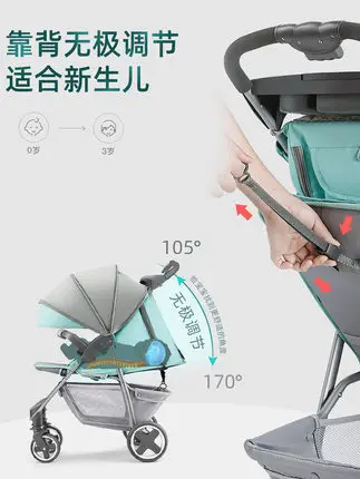 Poussette légère compacte bébé 06 ans ergonomique ville parc fonctionnalités multiples