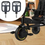 Pédale de tricycle pour poussette antidérapante facile à installer accessoire de cyclisme bébé remplacement pour enfants tricycles toddlers