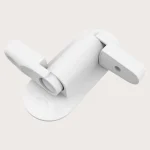 Serrure de sécurité pour enfants poignée de porte fixe bébé antiouverture fonction dynamique sans poinçon serrure de sécurité blanche