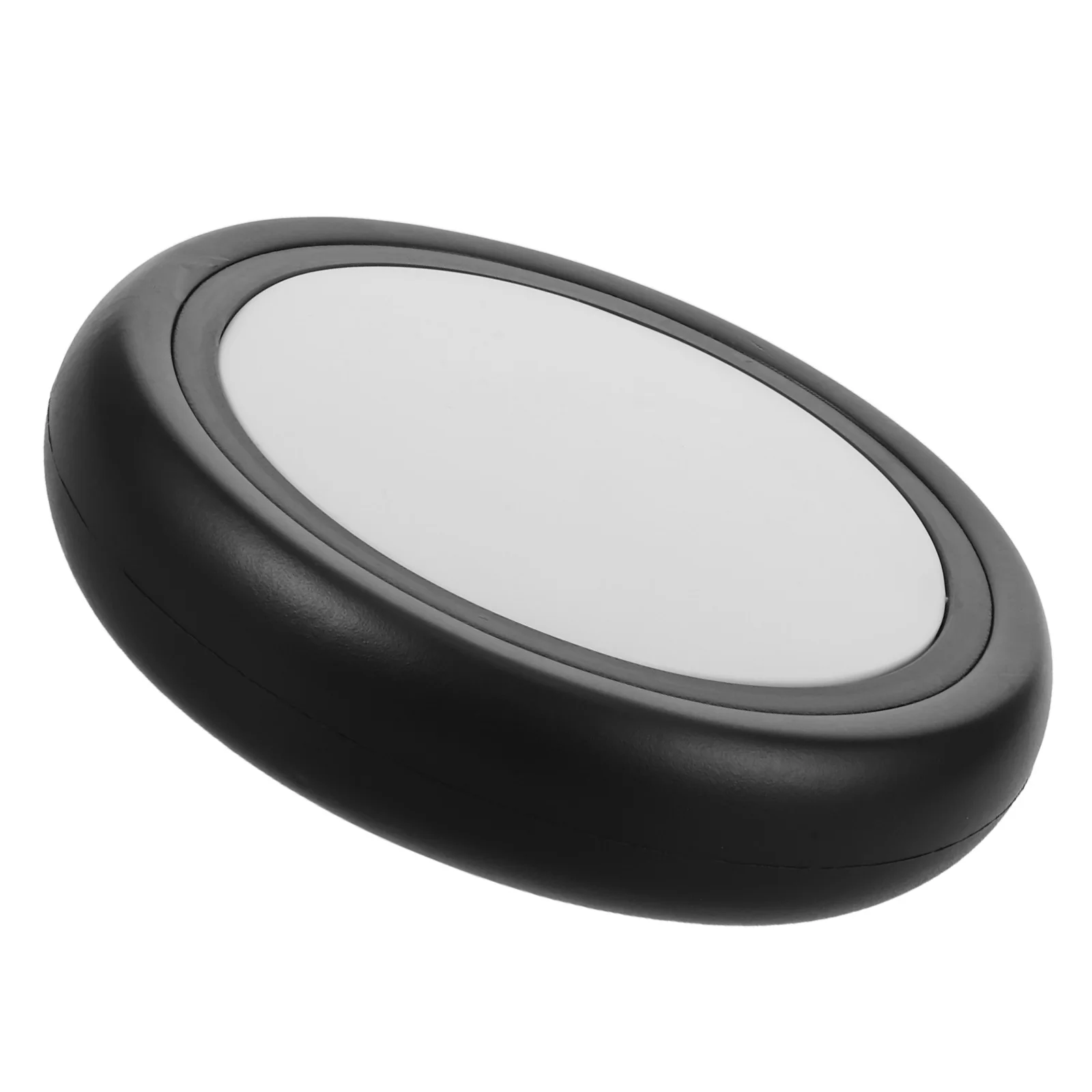 Lampe de bureau moderne design minimaliste en plastique noir et blanc lumière douce idéale pour bureau table de chevet ou coin lecture