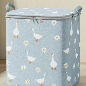 Sac de rangement en pochette, 1 pièce, organisateur utilisé pour stocker des nécessités quotidiennes, matériau pliable et étanche, haute capacité – 1pc Blue