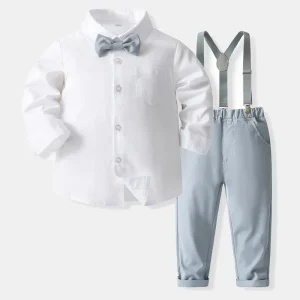 Costume de mariage pour bébés garçons tenue de baptême Noël église cérémonie cadeau de fête qualité premium confortable ajustable