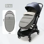 Sac de couchage universel pour poussette bébé nid d&rsquo;hiver compatible Babyzen YObalance doux et sécurisant