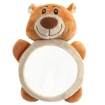 Miroir bébé ours peluche doux chambre voiture usage intérieur extérieur enfants toutpetits jouet éveil déco