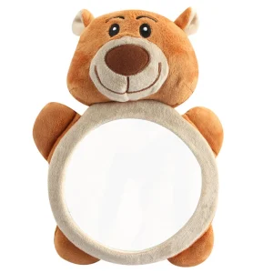 Miroir bébé ours peluche doux chambre voiture usage intérieur extérieur enfants toutpetits jouet éveil déco