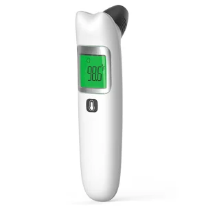 Thermomètre infrarouge sans contact pour bébé front oreille LCD température corporelle fièvre mesure numérique IR pour bébés adultes usage domestique design ergonomique Thermomètre infrarouge sans contact pour bébé front oreille LCD température corporelle fièvre mesure numérique IR pour bébés adultes usage domestique design ergonomique