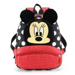 Sac à dos Minnie Mouse Disney sac à dos enfant design cartoon oreilles en peluche motifs pois idéal pour école et loisirs