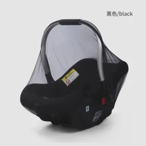 Siège auto bébé housse pluie EVA filet moustique antipoussière transparent sécurité compact