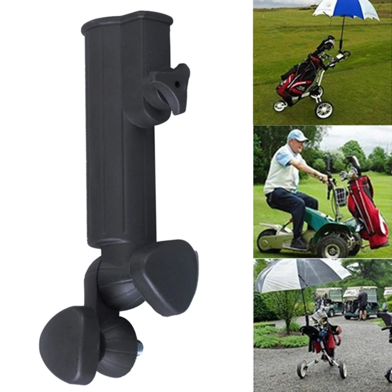 Support universel pour parapluie golf poussette fauteuil roulant activités outdoor ajustable fixations solides design moderne usage extérieur