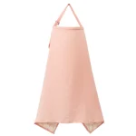 Robe plage maternité coton rose pâle robe pareo plage confortable maman bébé style simple élégant