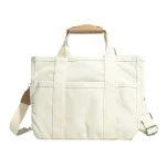 Sac de portage bébé multifonctionnel grandes dimensions toile style moderne couleurs neutres accessoires bébé