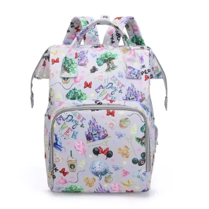 Sac à dos Disney fun design multifonctionnel pour enfant ado école sortie sac à dos mode ludique