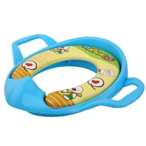Anneau de bain pour enfants sécurisé antidérapant flottant motifs animés bleu jaune accessoires bébé piscine bain