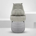 Sac de couchage pour poussette en tissu doux rembourré sécurisé style moderne adaptable confort bébé