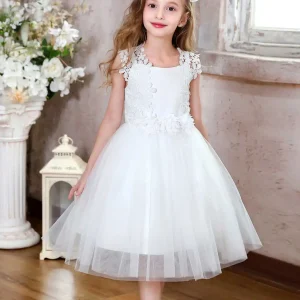 Robes Demoiselle Honneur Courtes Enfant Tulle Fleur Communion Elegante Mignon Eté713Ans Abaowedding Robes Demoiselle Honneur Courtes Enfant Tulle Fleur Communion Elegante Mignon Eté713Ans Abaowedding