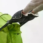 Gants chauds pour poussette bébé accessoires main polaire housse poignée protègemains stroller isolation froid confort parent design moderne