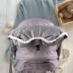 Gants poussette Toasty bébé accessoire landau main couverture chariot bébé épais en peluche doublure laine garnissage duvet Oxford nylon