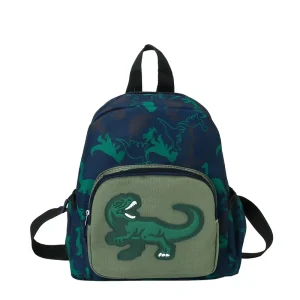 Sac à dos école garçons dinosaure sac d&rsquo;école enfants 38 ans style cartoon tissu nylon confortable poches zippées ajustables sécurité enfants usage quotidien design amusant