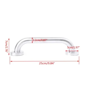 Barre d’appui salle de bain bébé acier inoxydable 25cm support sécurité douche toilette design moderne Barre d’appui salle de bain bébé acier inoxydable 25cm support sécurité douche toilette design moderne