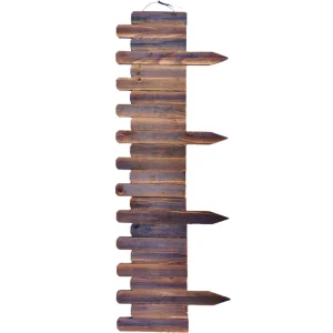 Portemanteaux mural en bois naturel intérieur/extérieur décoration rustique suspension vêtements sacs accessoire pratique Portemanteaux mural en bois naturel intérieur/extérieur décoration rustique suspension vêtements sacs accessoire pratique