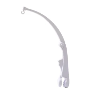 Ouvrebocaux/ouvrebouteilles en plastique blanc ergonomique manche texturée design moderne idéal pour ouvrir couvercles hermétiques accessoire cuisine pratique Ouvrebocaux/ouvrebouteilles en plastique blanc ergonomique manche texturée design moderne idéal pour ouvrir couvercles hermétiques accessoire cuisine pratique